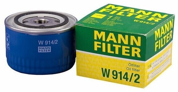 Масляный фильтр MANN-FILTER W 914/2