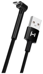 Кабель HARPER STCH-390 черный (USB A - Угловой Micro USB, 2A, Быстрая зарядка)