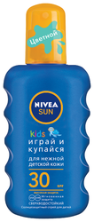 Nivea Sun Kids детский солнцезащитный спрей SPF 30