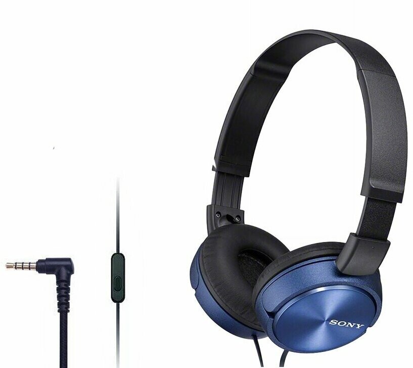 Наушники Sony MDR-ZX310AP Blue