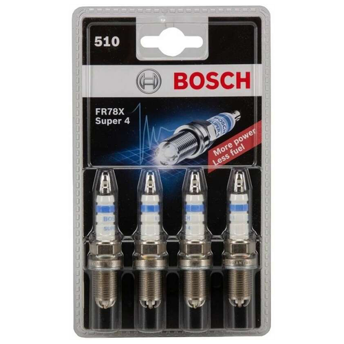 Комплект свечей зажигания Bosch N50 WR78X, 0242232802