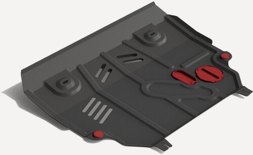 Изображение товара Защита картера и КПП АвтоБроня для Lexus NX 300h 2014-2017, штампованная, сталь 1.8 мм, с крепежом, 111.03206.1