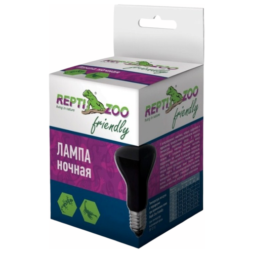 фото Лампа лампа накаливания repti zoo friendly ночная 150w, 150 вт