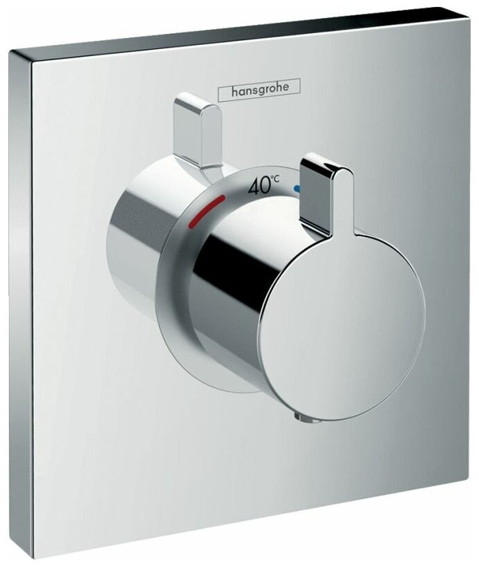 Смеситель для ванны Hansgrohe Select Highflow 15760000 (внешняя монтажная часть)