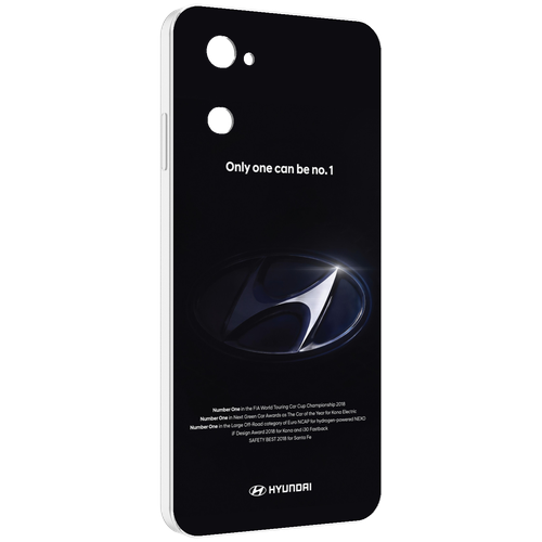 Чехол MyPads хендай hyundai 3 для UleFone Note 12 / Note 12P задняя-панель-накладка-бампер