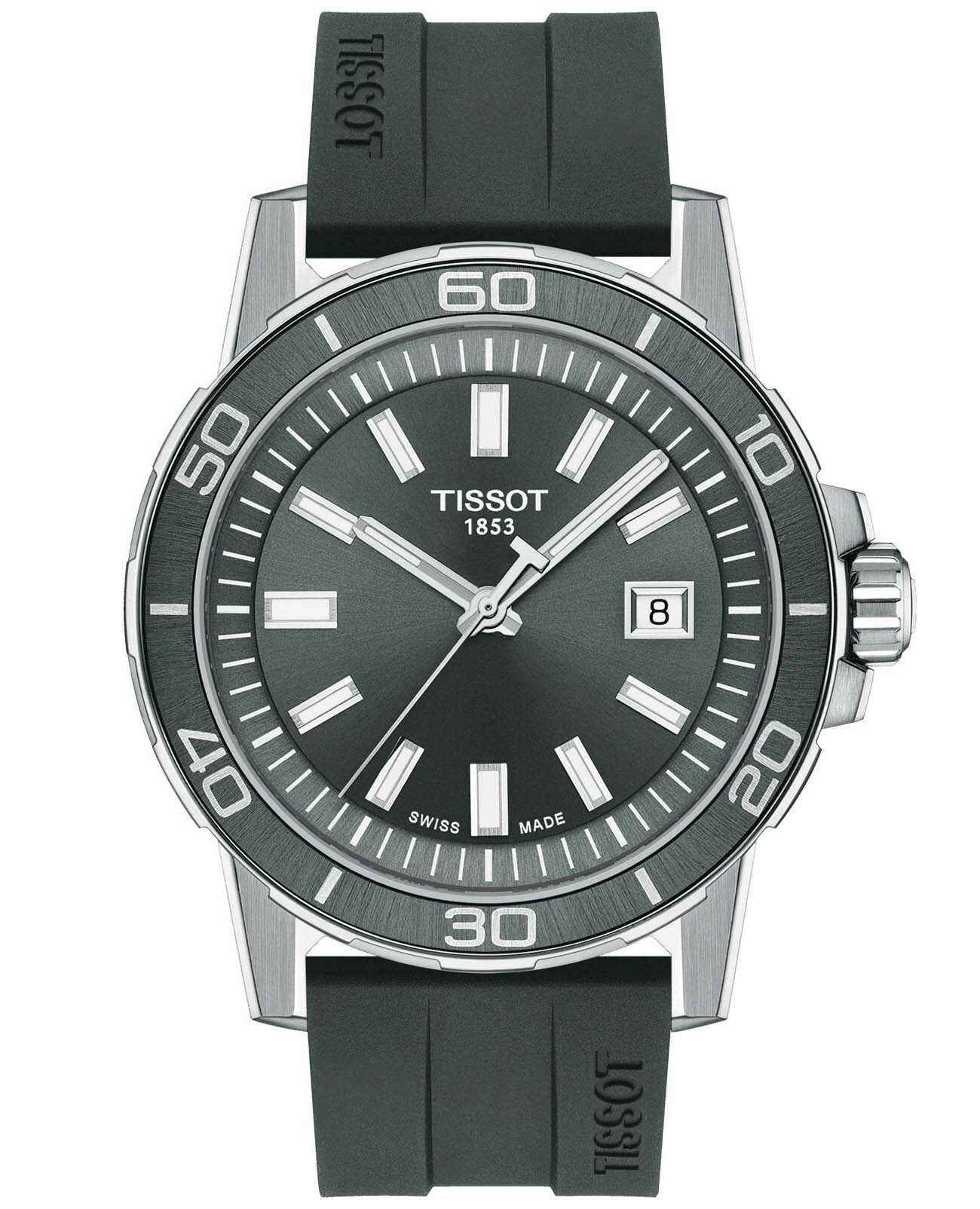 Наручные часы TISSOT Швейцарские мужские часы Tissot Supersport Gent T1256101708100 