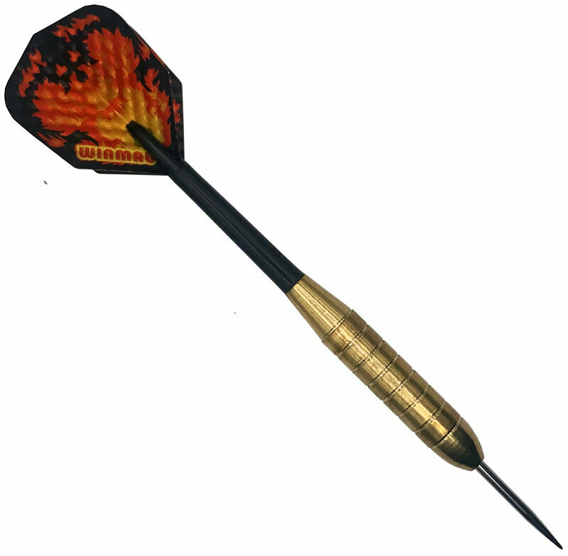 Дротики 26гр Winmau Neutron Brass steeltip для игры в Дартс. Латунные дротики.