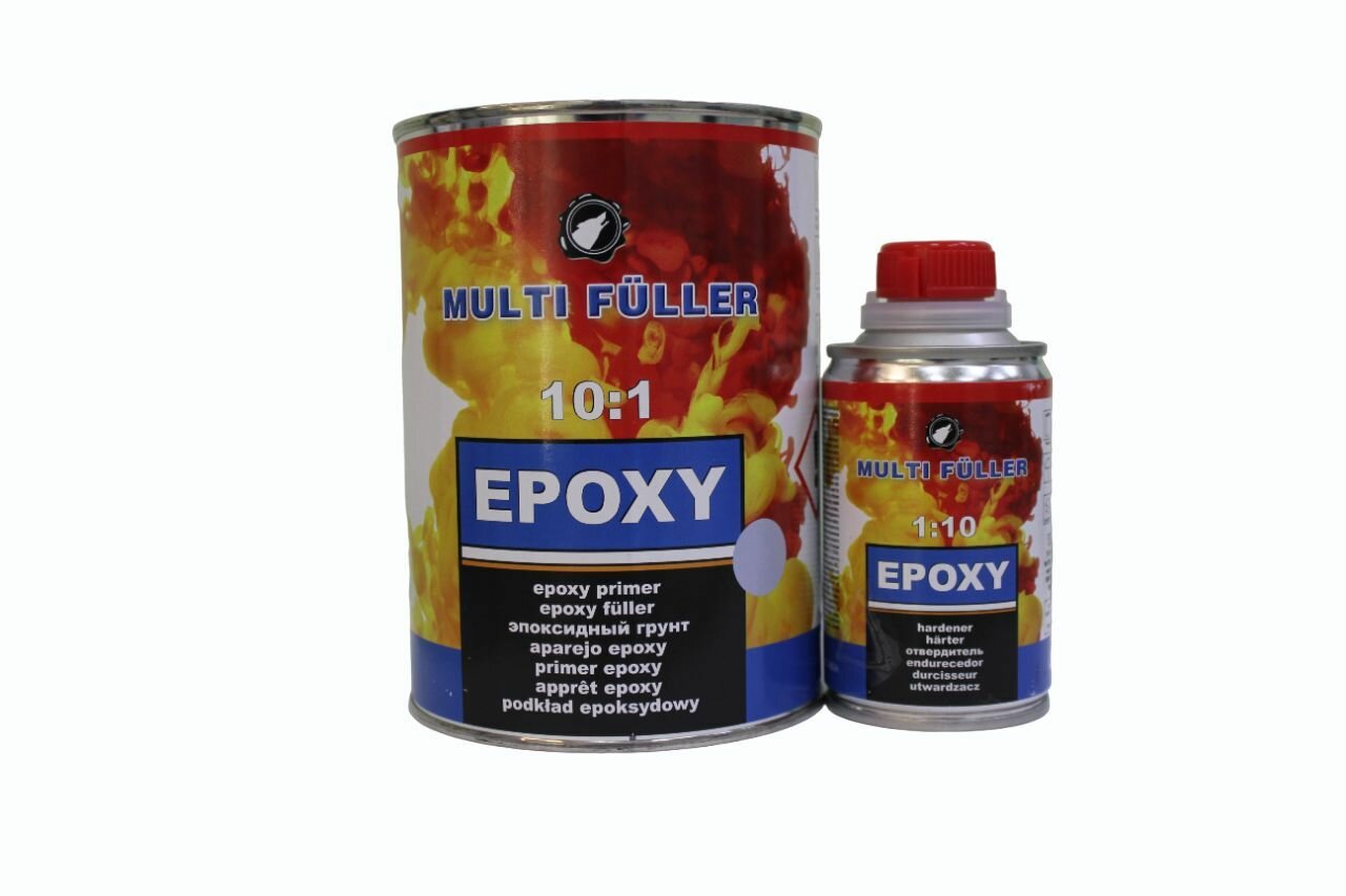 Грунт эпоксидный 10:1 EPOXI PRIMER светло-серый 1кг+0,1кг