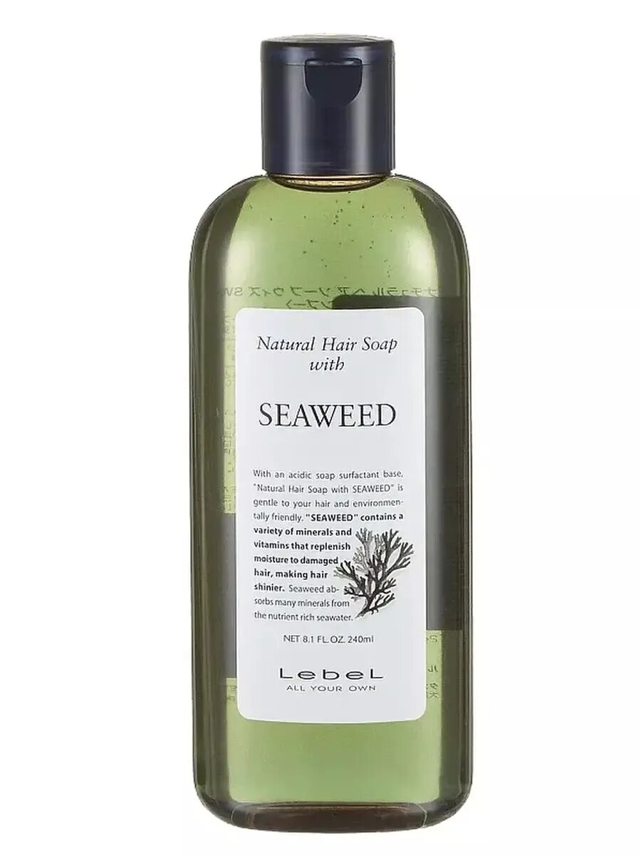 Lebel Шампунь для волос Морские Водоросли Seaweed 240 мл