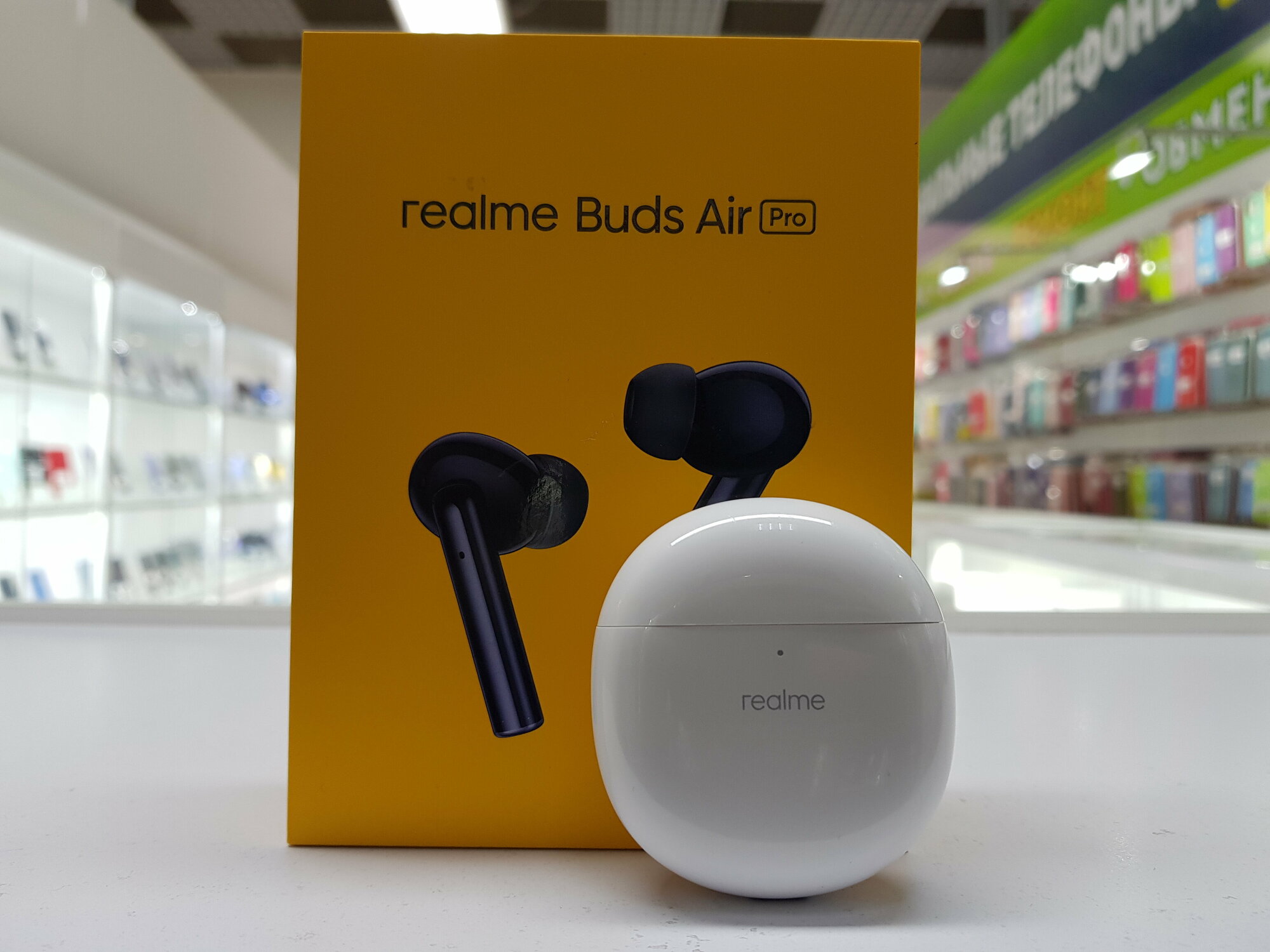 Беспроводные наушники realme Buds Air Pro Global, USB Type-C, soul white