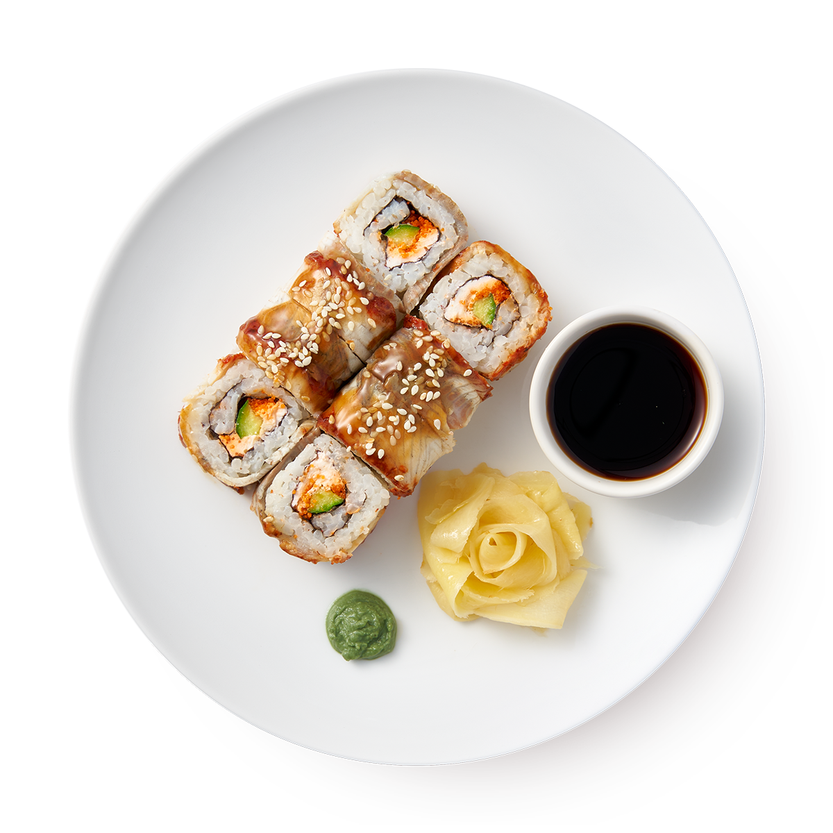 Ролл йуми "Сливочный с угрём", 240 граммов, 1 упак, 184 ккал