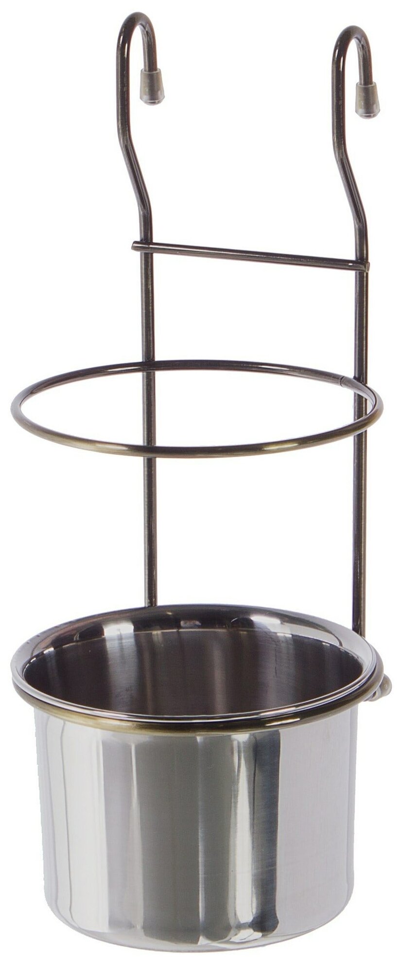 Стакан универсальный Delinia 12x12x29.5 см сталь цвет бронза