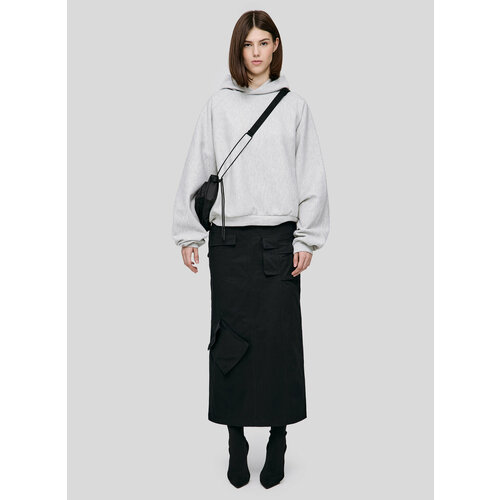 Сумка ZNY фактура гладкая черный 3276₽