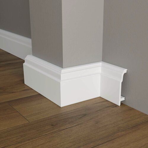 Изображение товара Плинтус дюрополимер напольный Decor-Dizayn (Декор-Дизайн), 102x23,4x2000 мм, DD102