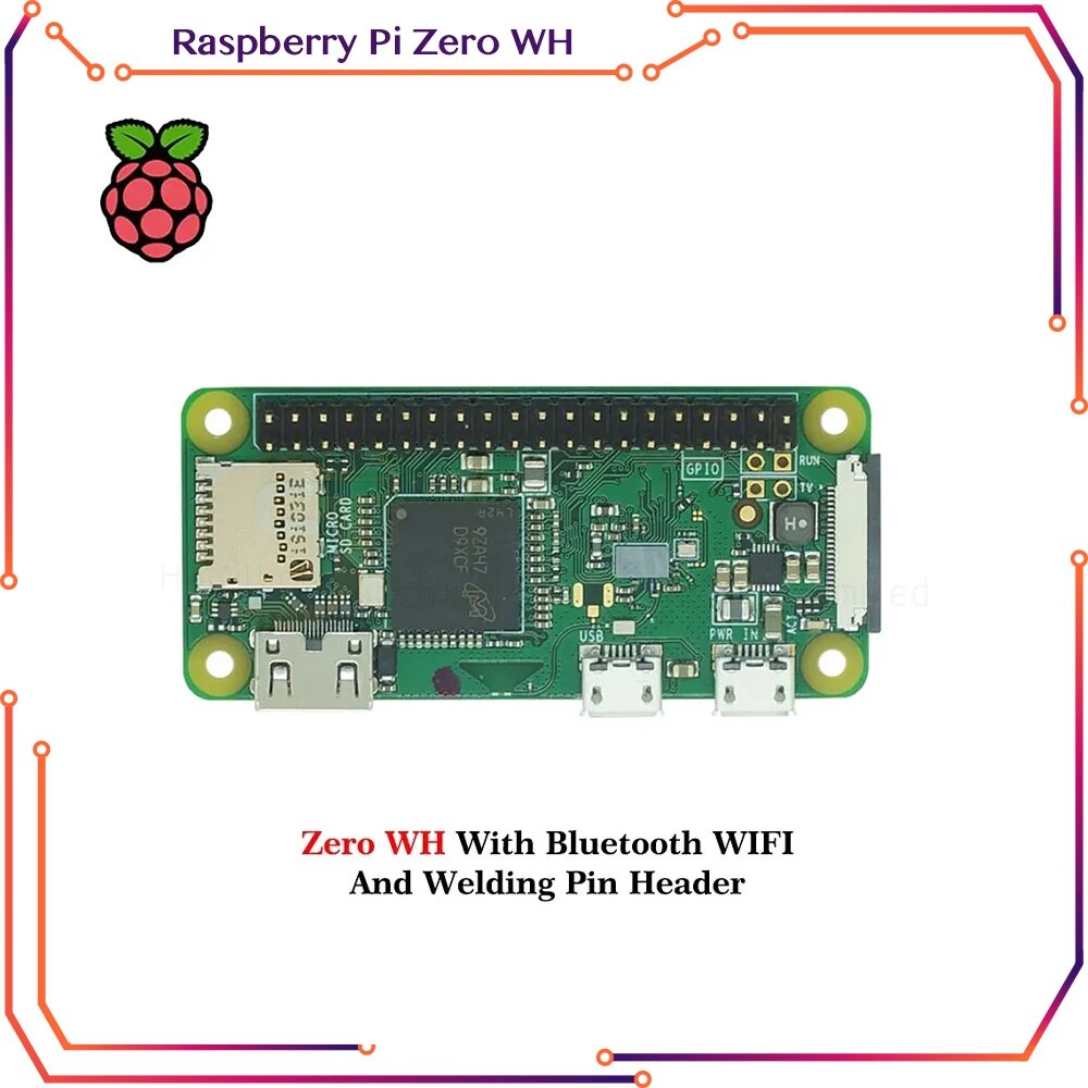 Raspberry Pi Zero 2W плата с WiFi Bluetooth