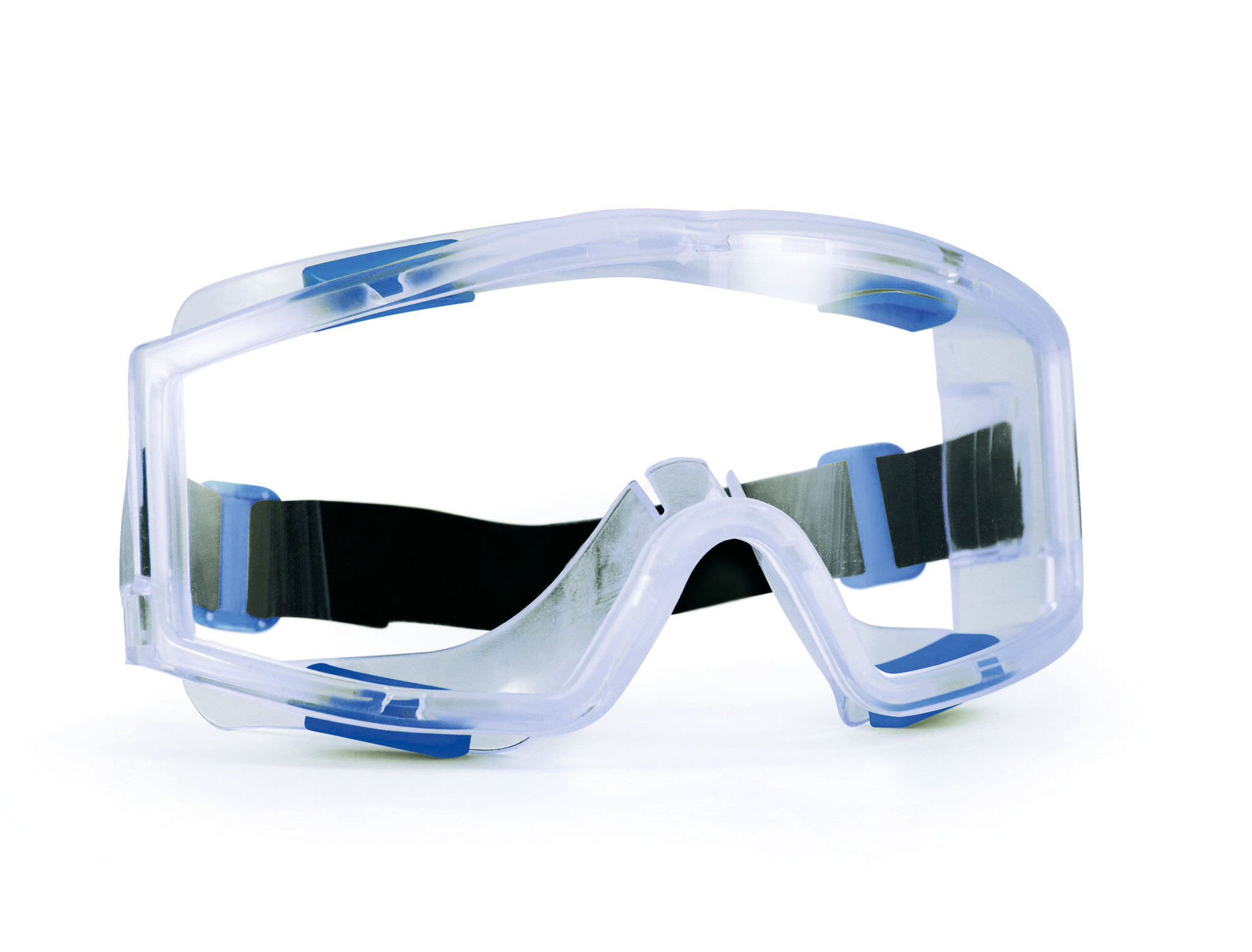 Защитные очки Delta "Панорама", поликарбонат, ПВХ, бесцветные — фото 1