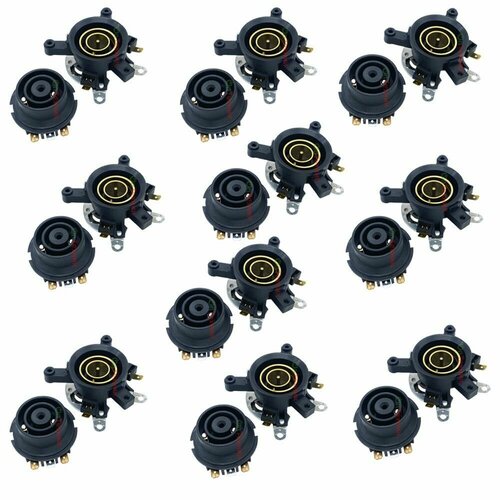 Клеммная пара для электрочайника 10 шт. Контактная группа для чайника. Термоавтомат + установочная площадка.