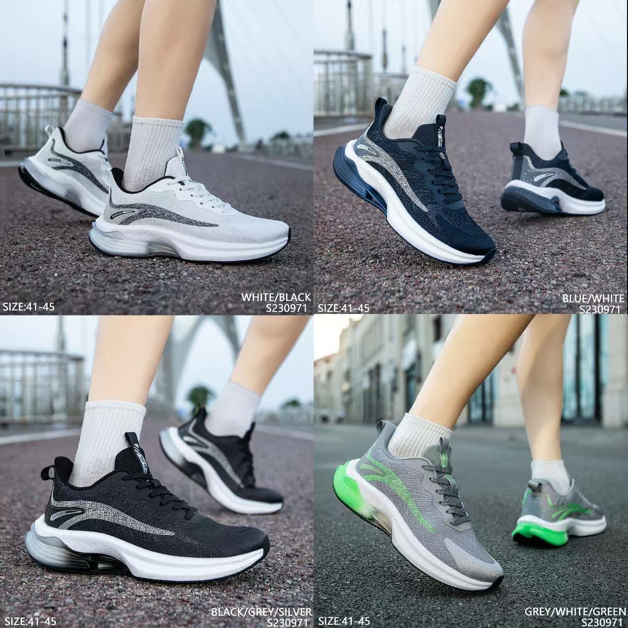 Кроссовки SAIFEINU, размер 41, black — фото 1