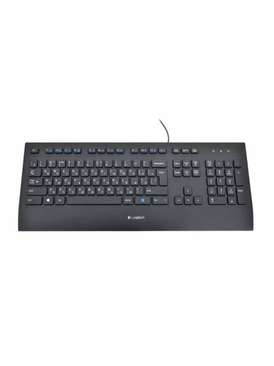 Клавиатура Logitech K280e черный USB (920-005215)