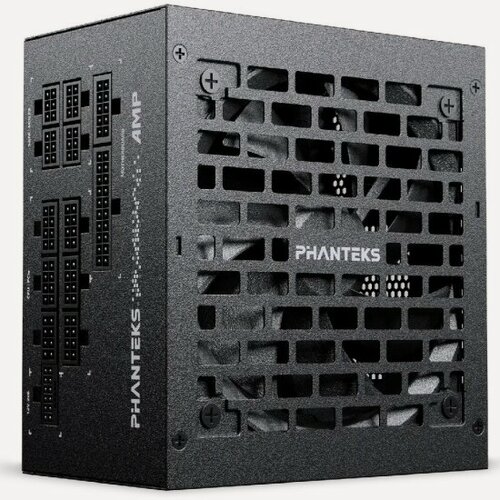 Изображение товара Блок питания Phanteks AMP GH, 1000W, 80+ Gold, ATX3.1, черный (PH-P1000RT_BK01)