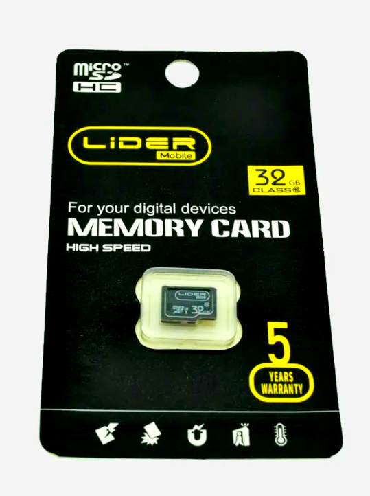 Карта памяти Lider Mobile MicroSD 32Gb Class 10