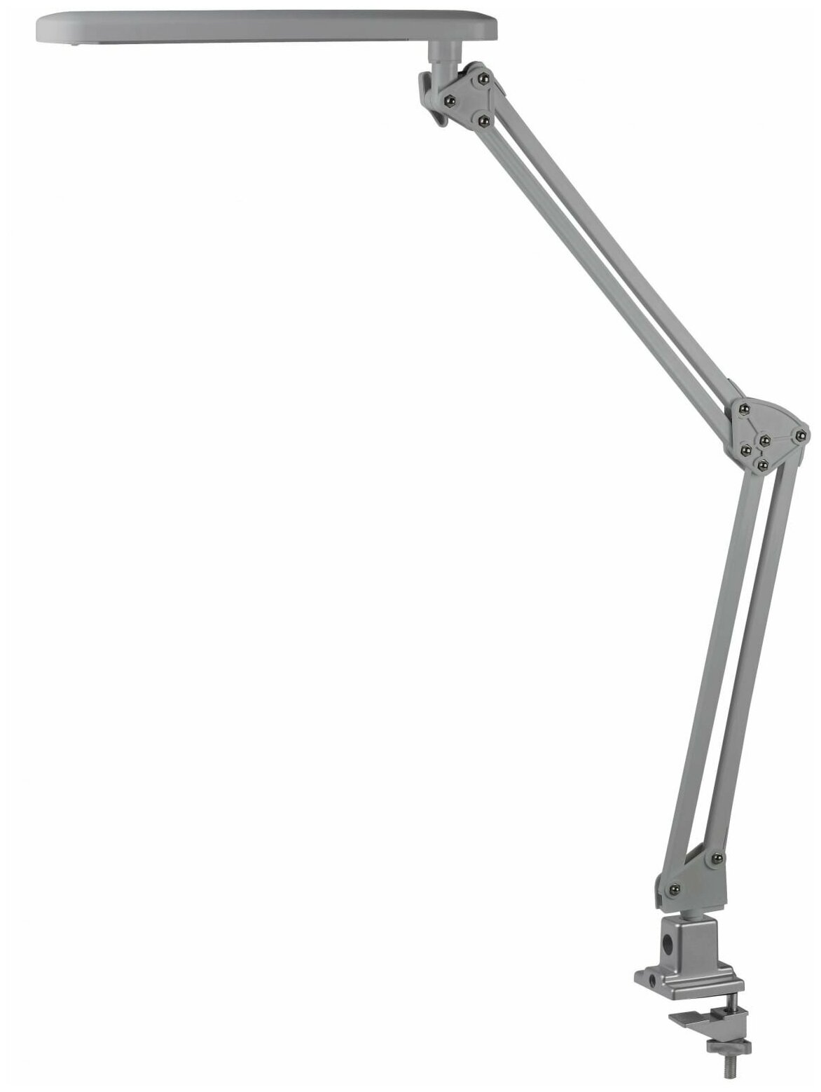 Светильник светодиодный NLED-441-7W-S настольный на струбцине серебро ЭРА