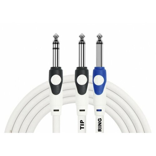 Кабель соединительный Kirlin LGY-336 /1M kirlin lga 564l 2m 3 5mm trs plug 1 4 trs plug patch кабель соединительный 2 метра