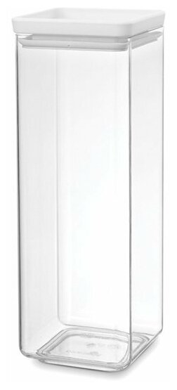 Контейнер для хранения продуктов Brabantia Tasty+, 2.5л, светло-серый 122545