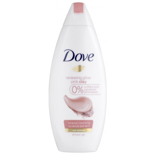 Гель для душа Dove Pink clay, 250 мл