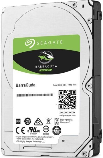 Жесткий диск 2.5" Seagate BarraCuda 4 ТБ, SATA III, 128 Mb, 5400 rpm (ST4000LM024)