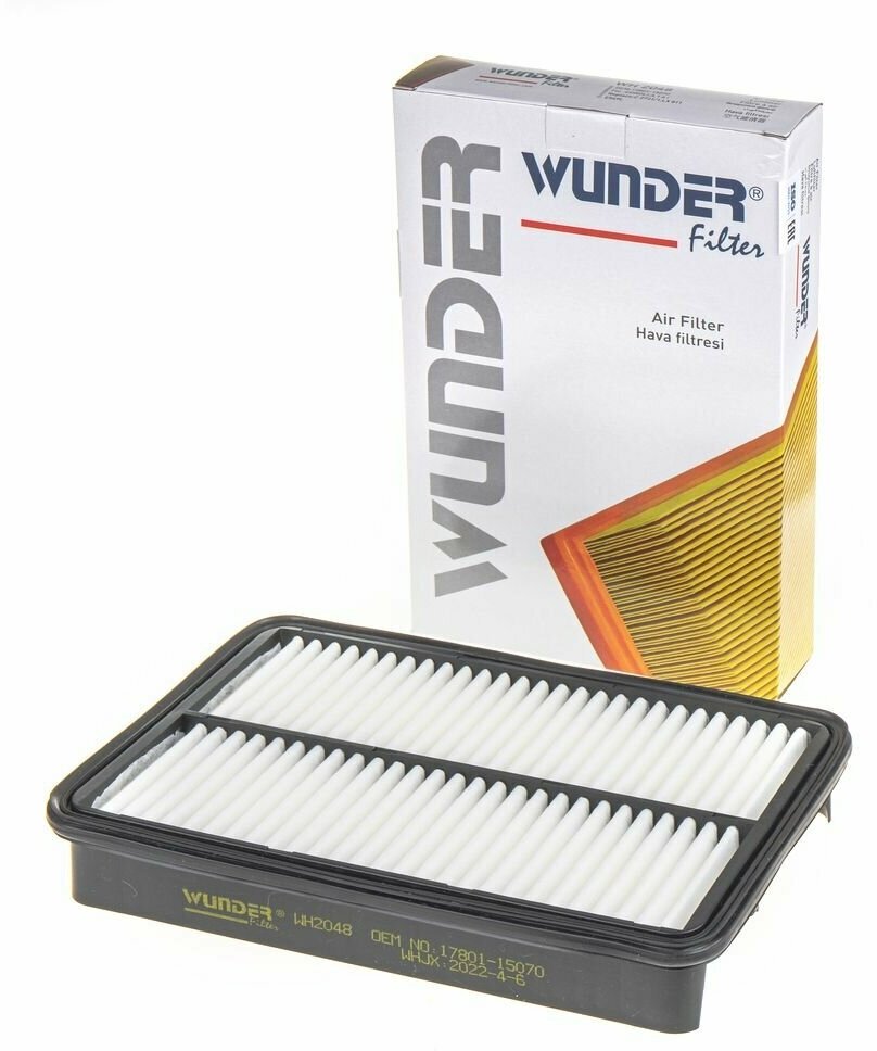 Фильтр Воздушный Для На Тойота/Тоета/Таёта/Toyota Cor 1.6-1.8 92-00 Wunder Filter Wh2048 WUNDER filterWH2048