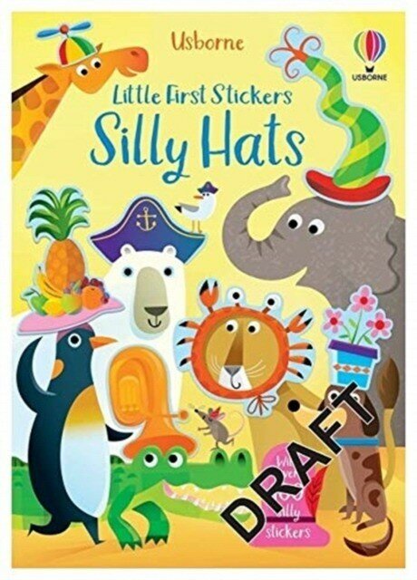 Usborne Little First Stickers Funny Hats