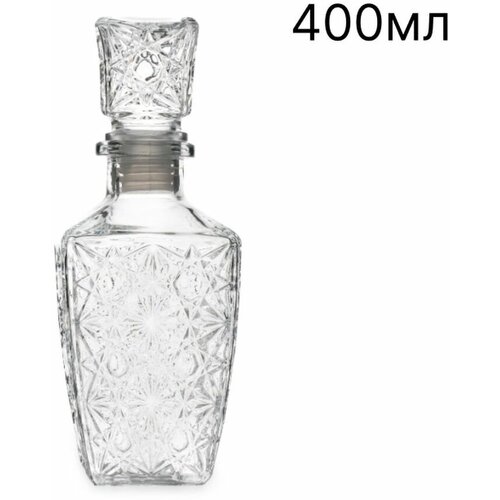 Графин Штоф Бутылка для водки 400мл 1 шт MAGNATE