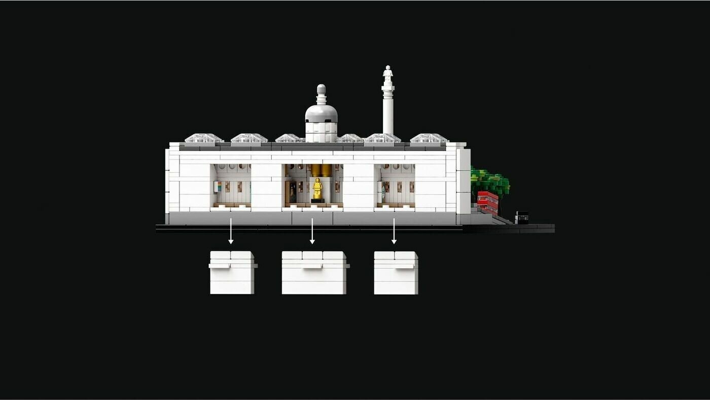 Конструктор LEGO Architecture Трафальгарская площадь, 1197 деталей (21045) - фото №14