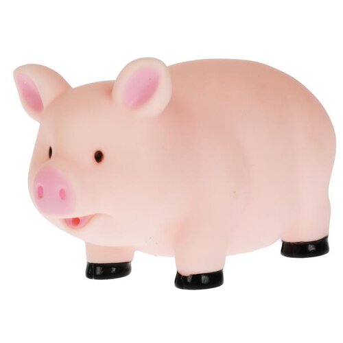 игрушка для ванной огонёк свинка феня с 343 розовый Игрушка для ванной Капитошка Свинка, LXB104_106-2, розовый