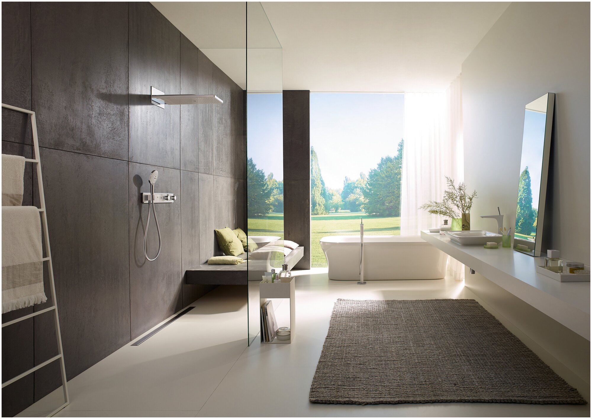 Верхний душ Hansgrohe - фото №10
