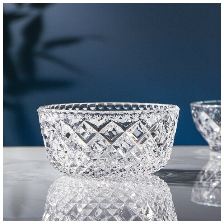 фото Crystalite Bohemia Салатник Diamond, d=11,6 см