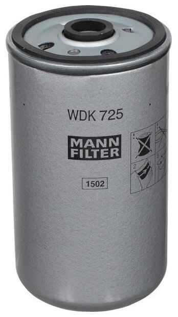 Топливный фильтр MANN-FILTER WDK 725