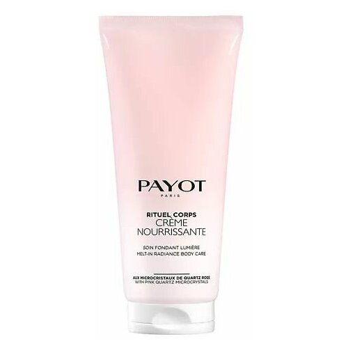 PAYOT Крем для тела питательный с микрокристаллами кварца (melt-in radiance body care) 200 мл