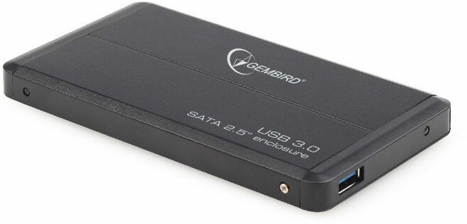 Корпус 2.5" Gembird EE2-U3S-2, SATA-USB3.0 Black