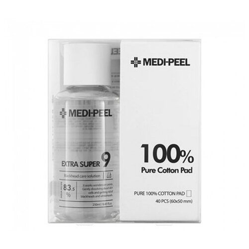 Купить MEDI-PEEL очищающее средство для лица для удаления чёрных точек Extra Super 9 Blackhead Care Solution, 250 мл