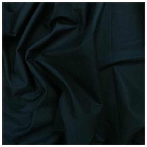 Ткань рубашечный хлопок (т. синий) 100% хлопок италия 50 cm*153 cm