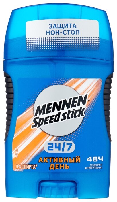 Дезодорант-антиперспирант стик Mennen Speed Stick 24/7 Активный день