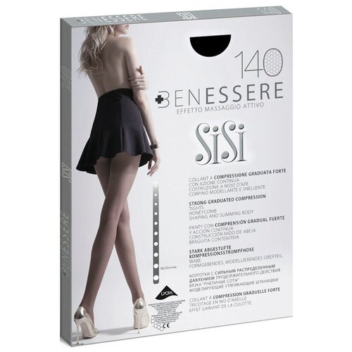 Колготки Sisi Benessere, 140 den, черный