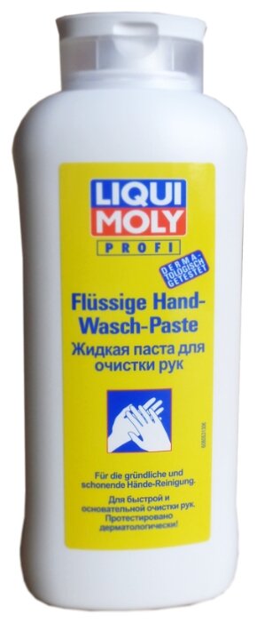 Жидкая паста Liqui Moly Flussige Hand-Wasch-Paste, очистка рук, 500 мл (8053) .