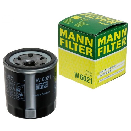 фото Масляный фильтр mannfilter w6021