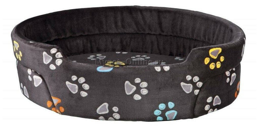 Лежак для собак Trixie Jimmy XL, размер 95х85см, серый