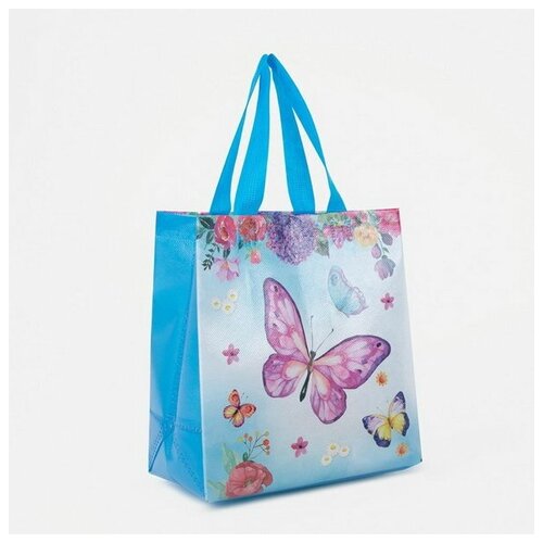 фото Сумка шоппер сима-ленд, синий сима-лэнд