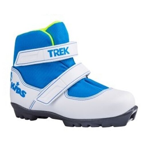 Ботинки лыжные детские TREK Kids 2 NNN, цвет белый, лого синий, размер 35