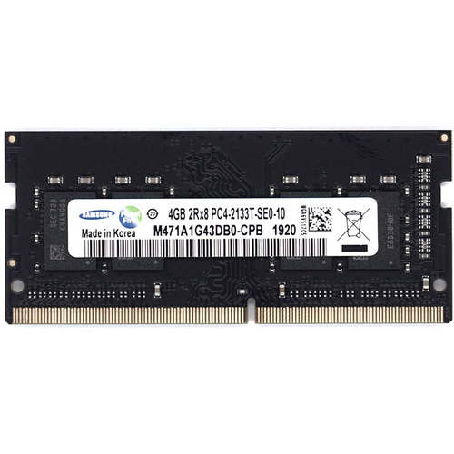 Модуль памяти Samsung SODIMM DDR4 4Гб 2133 MHz PC4-17000